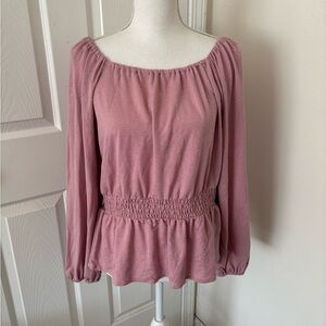 NWT Lauren Conrad Off-Shoulder Top